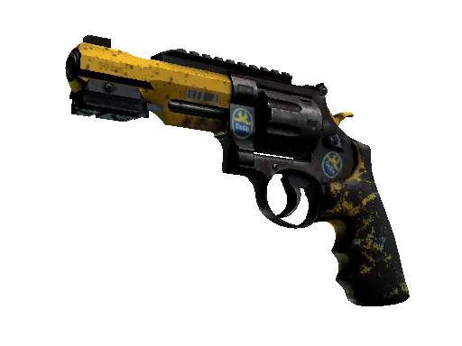 StatTrak™ R8 Revolver | Banana Cannon (Battle-Scarred)