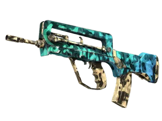 FAMAS | Waters of Nephthys (Battle-Scarred)