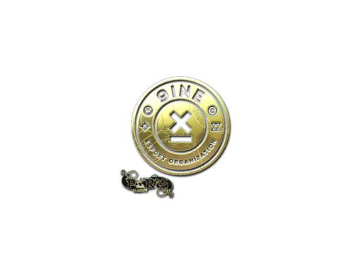 Sticker | 9INE (Gold) | Paris 2023