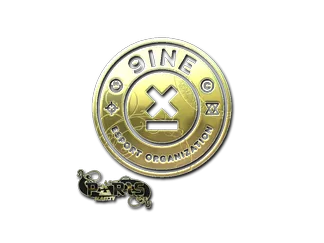 Sticker | 9INE (Gold)