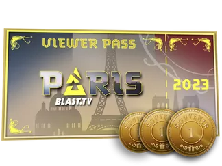 Paris 2023 Viewer Pass   3 Souvenir Tokens