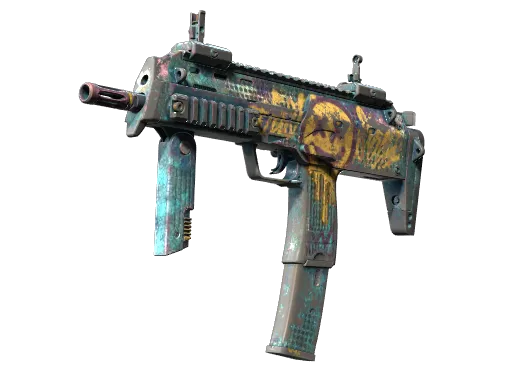 StatTrak™ MP7 | Just Smile (Battle-Scarred)