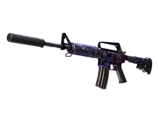 M4A1-S | Black Lotus (Well-Worn)