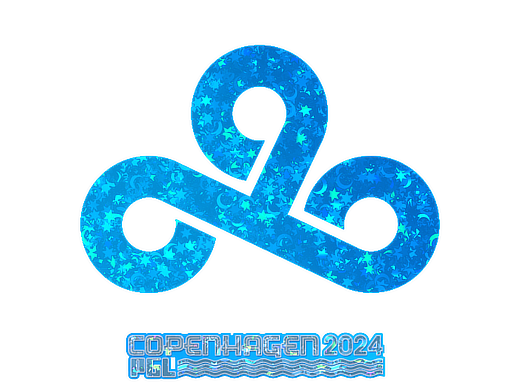 Sticker | Cloud9 (Glitter) | Copenhagen 2024