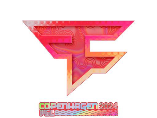 Sticker | FaZe Clan (Holo) | Copenhagen 2024