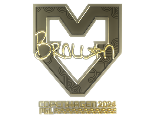 Sticker | Brollan (Gold) | Copenhagen 2024