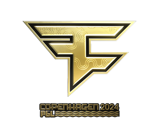 Sticker | FaZe Clan (Gold) | Copenhagen 2024