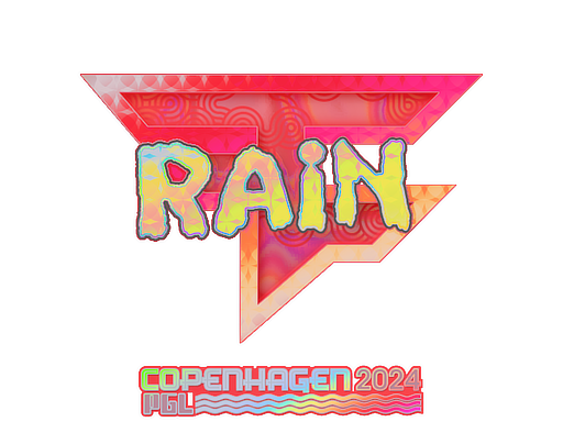 Sticker | rain (Holo) | Copenhagen 2024