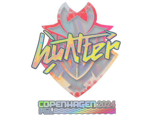 Sticker | huNter- (Holo) | Copenhagen 2024