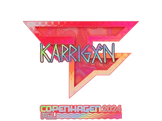 Sticker | karrigan (Holo)