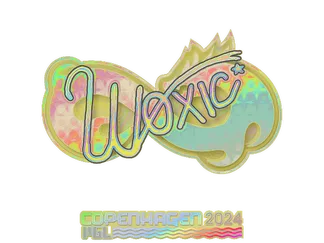 Sticker | woxic (Holo)