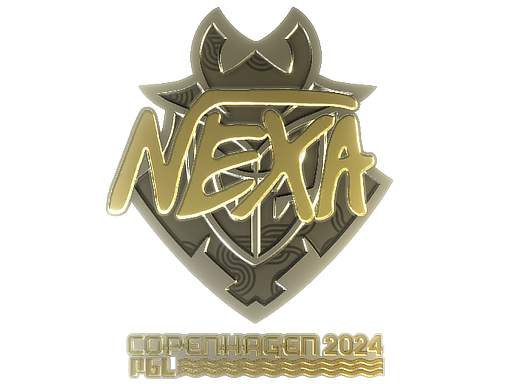 Sticker | nexa (Gold) | Copenhagen 2024