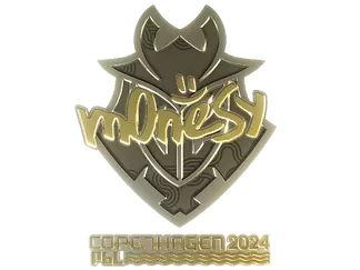 Sticker | m0NESY (Gold)