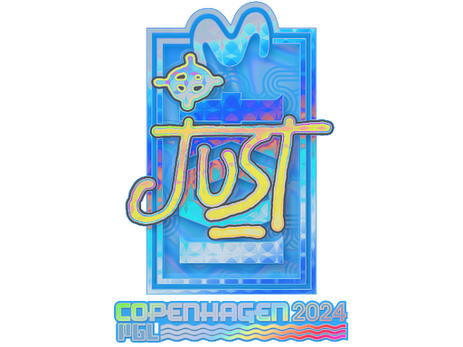 Sticker | JUST (Holo) | Copenhagen 2024