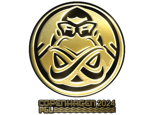 Sticker | ENCE (Gold) | Copenhagen 2024