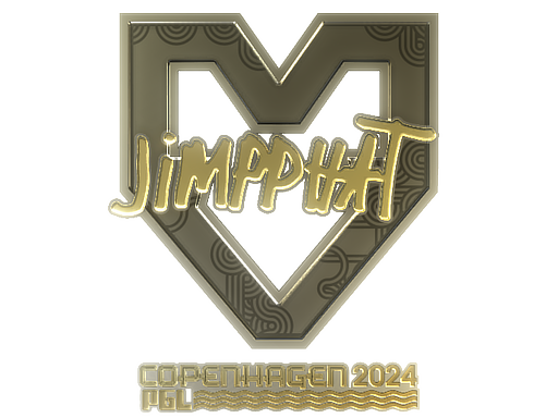 Sticker | Jimpphat (Gold) | Copenhagen 2024