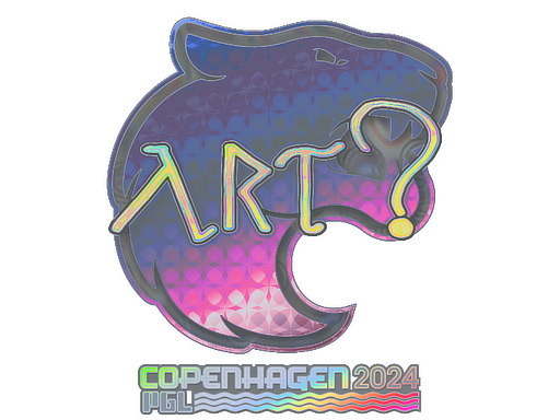 Sticker | arT (Holo) | Copenhagen 2024