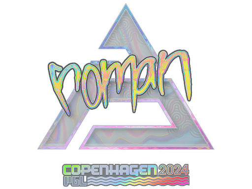 Sticker | roman (Holo) | Copenhagen 2024