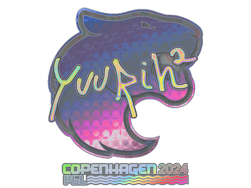 Sticker | yuurih (Holo) | Copenhagen 2024