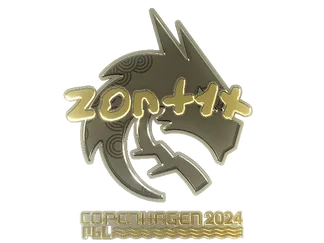 Sticker | zont1x (Gold)