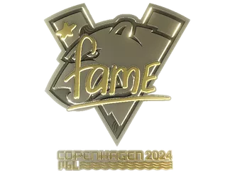 Sticker | fame (Gold)