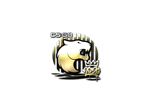 Sticker | FURIA (Gold) | 2020 RMR