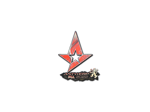 Sticker | Astralis (Holo) | Antwerp 2022