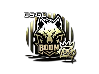 Sticker | Boom (Gold)