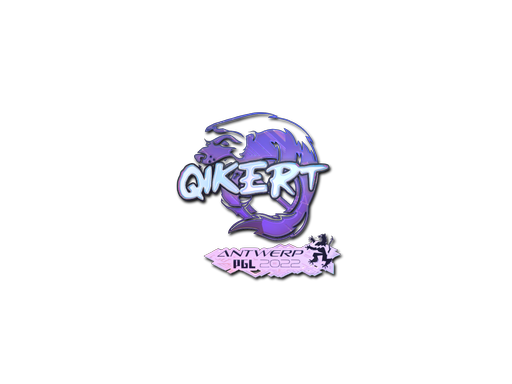 Sticker | qikert (Holo) | Antwerp 2022