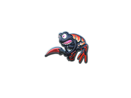 Sticker | Crimson Web Poison Frog (Foil)