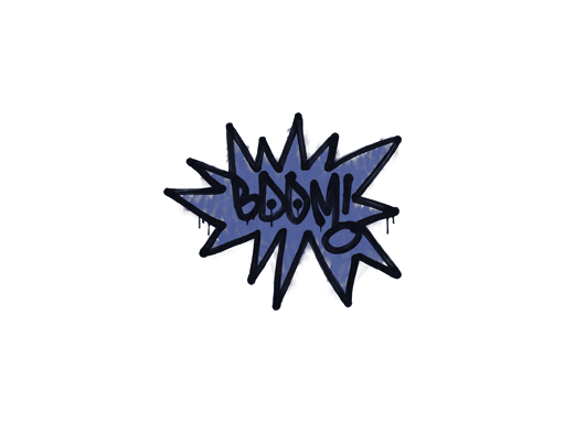 Sealed Graffiti | BOOM (SWAT Blue)