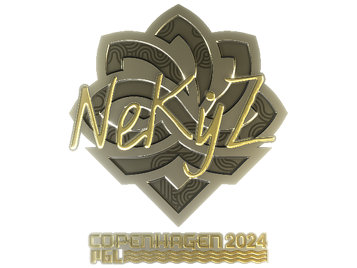 Sticker | NEKiZ (Gold) | Copenhagen 2024