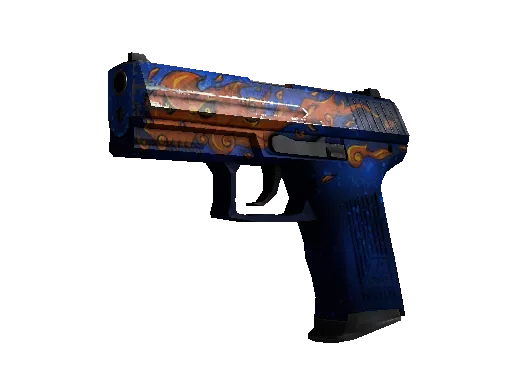 StatTrak™ P2000 | Fire Elemental (Battle-Scarred)