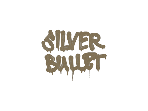 Sealed Graffiti | Silver Bullet (Dust Brown)