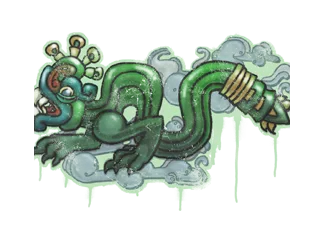 Sealed Graffiti | Fire Serpent