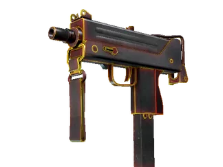 StatTrak™ MAC-10 | Heat (Well-Worn)