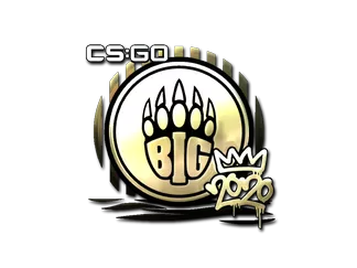 Sticker | BIG (Gold)