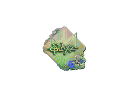 Sticker | slaxz- (Holo) | Rio 2022