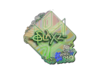 Sticker | slaxz- (Holo)