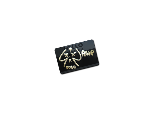 Sticker | Hello AWP (Gold)