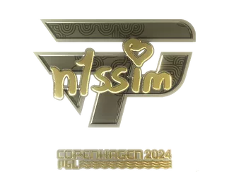 Sticker | n1ssim (Gold)