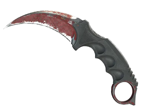 ★ StatTrak™ Karambit | Crimson Web (Battle-Scarred)