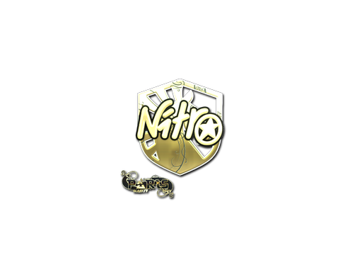 Sticker | nitr0 (Gold) | Paris 2023