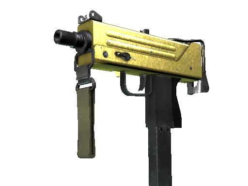 MAC-10 | Gold Brick (Well-Worn)