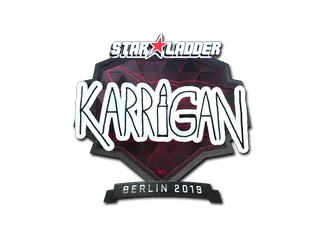 Sticker | karrigan (Foil)