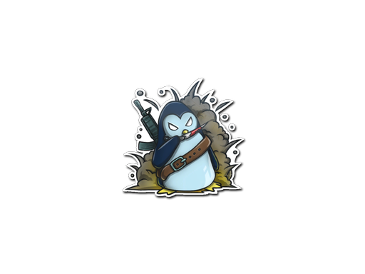 Sticker | War Penguin