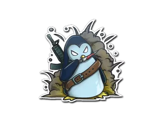 Sticker | War Penguin