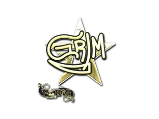 Sticker | Grim (Gold)