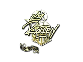 Sticker | rallen (Gold)