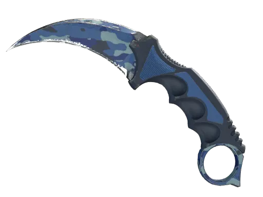 ★ StatTrak™ Karambit | Bright Water (Well-Worn)